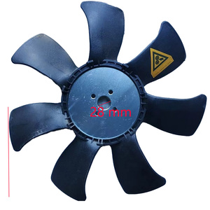Weichai 4100 một phần số F420-28-52-7 nhựa Fan Blade xe nâng phụ kiện động cơ Fan Blade cho longgong xe nâng - Product Image 2
