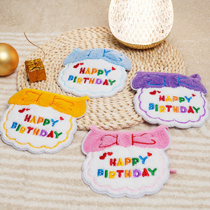 Baberos de cumpleaños para mascotas, baberos para fiestas, decoraciones, regalos de cumpleaños para gatos y perros, decoraciones para pasteles, pañuelos al por mayor - Product Image 3