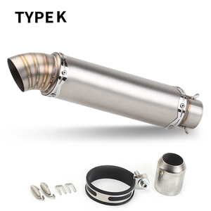 Silenciador de Escape para Motocicleta GP, MSX125 REBEL 300 NINJA400 W800 Z900 RC390 R1 Z900 <span class=keywords><strong>GP76</strong></span>, 51 mm - Product Image 4