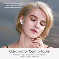 Écouteurs intra-auriculaires sans fil étanches, véritablement sans fil, avec affichage LED, pour le sport en extérieur, à réduction de bruit