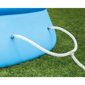Piscine pour enfants <span class=keywords><strong>INTEX</strong></span> 28110 en PVC de 8 pieds avec couverture 244x76cm, durable et écologique, utilisation extérieure portable - Product Image 4