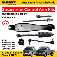 Kits de bras de suspension pour Changan Kaicene Shenqi PLUS : Bras de suspension inférieur avant, biellette de stabilisation, silentbloc, biellette de direction extérieure