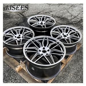 JJSEES - Llantas Forjadas Monobloque Cóncavas 5x120 para Autos Deportivos, Llantas Cóncavas Forjadas de 19 y 20 Pulgadas para Corvette C6 C7 Z06 - Product Image 4
