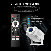 Nouveau projecteur intelligent Android 13 6000 lumens avec 3 lentilles en verre, format de poche, home cinéma 4K, vidéo de jeu, rotatif à 180°, IHOMELIFE ISMARTX
