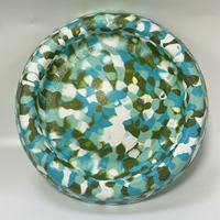 Disque volant pour chien en mousse EVA naturelle, écologique et durable, jouet interactif à mâcher, style classique tendance, entraînement en extérieur, couleur personnalisée
