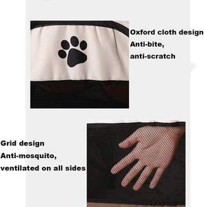 Box portatile pieghevole per animali domestici + borsa per il trasporto + ciotola da viaggio disponibile per animali domestici - Product Image 5