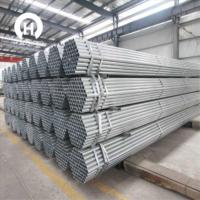 Tube en acier structurel ASTM A500 Gr.B pour la construction de cadres d'échafaudage, support de renfort, grand stock, directement de l'usine, livraison rapide