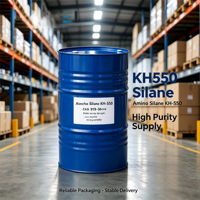 Agent de Couplage Silane à Haute Pureté 99% KH-550, Liquide Aminosilane 3-Aminopropyltriethoxysilane pour l'Adhésion