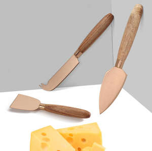 3 Couteaux à Fromage en Bois Élégants pour Cuisine, Hôtels, Restaurants - Design Tendance et Moderne à <span class=keywords><strong>Prix</strong></span> Abordable - Product Image 5