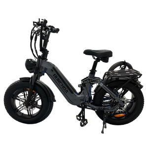 Vélo de montagne léger à frein à huile, vélo électrique 48V, moteur de moyeu arrière sans balais, alliage d'aluminium, roues de 20 pouces - Product Image 5