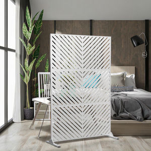 ייצור מפעל ייצור מותאם אישית חוט חיצוני Corten פלדה לוחות גדר לייזר מגולוון חתוך מסך פרטיות - Product Image 6