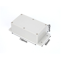 158*90 * 60E Boîte de projet électronique en plastique étanche Boîte de jonction IP65 Plastique ABS
