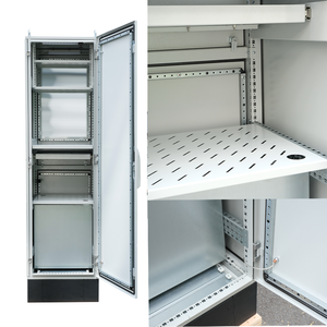 Armoire électrique industrielle autoportante en acier inoxydable IP54 avec revêtement en poudre pour utilisation en extérieur - Product Image 5