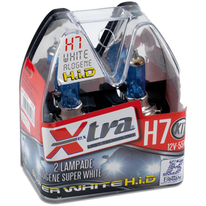 Jeu de 2 lampes LED Super White 12V H7 55W pour l'électronique automobile - Product Image 1