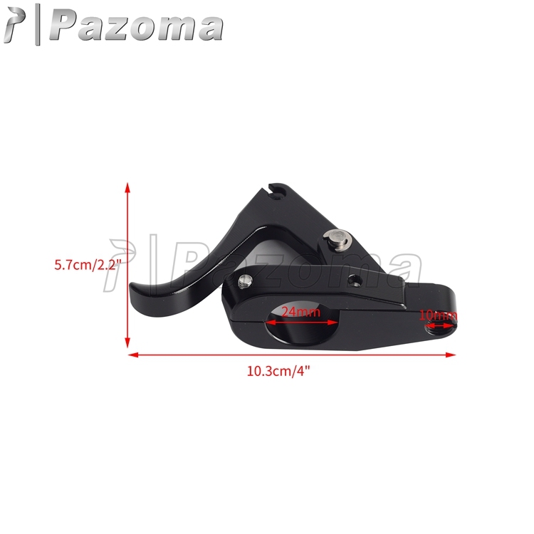 Levier d'accélérateur CNC en alliage d'aluminium, pour bateau à Levier d'accélérateur CNC en alliage d'aluminium, pour bateau à