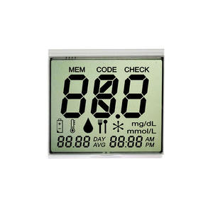 Pantalla LCD de Segmentos Nématicos Retorcidos Tipo TN para Máquina Contadora Multímetro Pantalla LCD de 7 Segmentos - Product Image 2