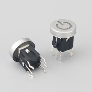 Mini Tact <span class=keywords><strong>Switch</strong></span> Custom Knop Dop 6*6*10.3Mm Grootte Geen Frame Kleurrijke Led Verlichte Tactiele Schakelaar Met Power Lasergraveren - Product Image 3