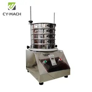 CY-MACH 200mm Laboratory Circular Sand Laboratory Vibro Screening Test Sieve Shaker Machine