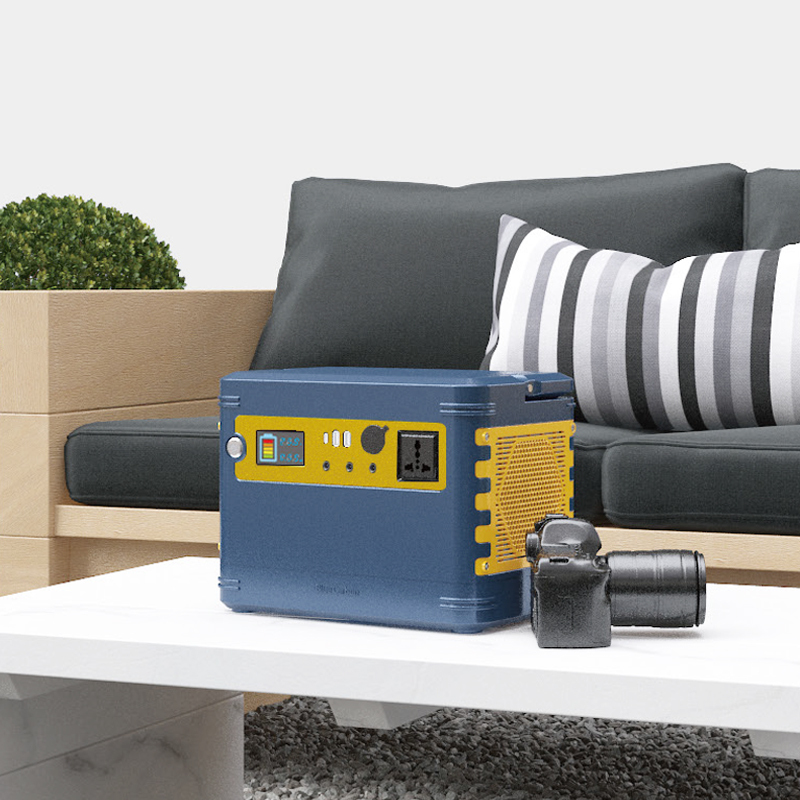 Integrated Solar System Lithium Battery and