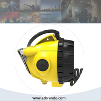 Lampes à capuchon pour mines de charbon souterraines antidéflagrantes et étanches à l'eau Lampe frontale pour casque de sécurité pour sauvetage d'urgence minier