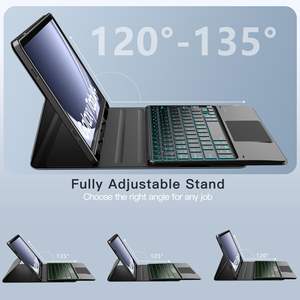 Étui Clavier Magique pour Samsung Galaxy Tab S11 Ultra 14.6'' avec Rétroéclairage, Support Magnétique, Pavé Tactile Multi-Touch et Touche IA Laudtec - Product Image 6