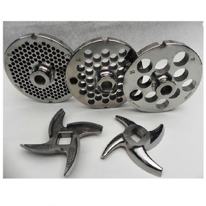 Placa para Picadora de Carne Patrizio de 32 mm, Acero Inoxidable, Hecho en Italia, para Procesamiento de Carne - Product Image 4