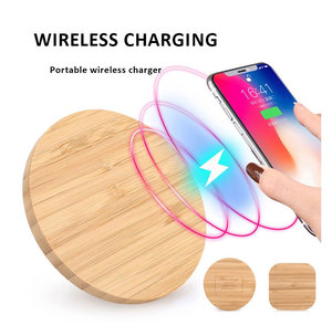 15W Fast Wireless Charger Lamp <b>LED</b> <b>Lighting</b> Modern Design Construction Custom Logo Printing CE - Product Image 2
