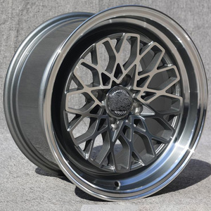 轮圈 15 英寸 4 孔 100 毫米 适用于乘用车售后市场车轮 15X9 日本设计 - Product Image 1