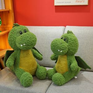 Piccolo drago volante dinosauro bambola giocattolo di peluche per ragazze letto matrimonio prodotto all'ingrosso del mercato notturno Street - Product Image 2