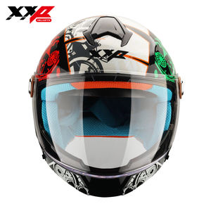 หมวกกันน็อคเด็กแบบเปิดคางได้ รุ่นใหม่ วัสดุ ABS ตัวล็อคแบบปลดเร็ว ขนาด XXL XXP CRACKER VICTOR ลายกราฟิก สำหรับทุกฤดู - Product Image 2