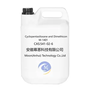 1401 실리콘 오일 Cyclopentasiloxane 및 Dimethiconol 및 Cyclotetrasiloxane 투명 액체 실리콘