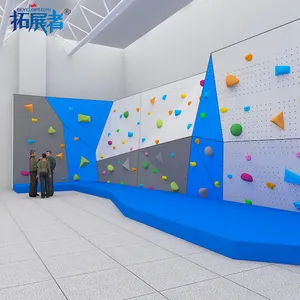 Kapalı Bouldering duvar, fiberglas tırmanma duvarı