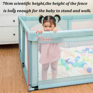 Clôture intérieure de haute qualité pour enfants en gros Baby Care parc de <span class=keywords><strong>jeu</strong></span> sûr cour de <span class=keywords><strong>jeu</strong></span> pour bébé - Product Image 3
