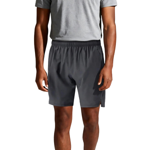 Fabricante de pantalones cortos personalizados para hombre, marca privada, impresión premium, diseño de bordado, logotipo, servicio OEM ODM, bolsillo lateral con cremallera para deportes - Product Image 1