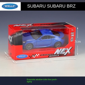 WELLY 1:36 BRZ aleación Diecast modelo coche juguete vehículos simulación colección modelo niños regalo - Product Image 4