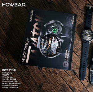 ชิปควบคุมหลักแบบ DF HW7 Pro: ชิปอัตราการเต้นของหัวใจ5691: การแสดงหน้าจอ1688: 1.46นิ้ว128ม. ความจุของแบตเตอรี่: 300มิลลิแอมป์ต่อชั่วโมง - Product Image 1