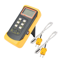 Thermomètre à thermocouple sans fil à double canal à prix réduit, vente chaude, sondes de surface intelligentes, applications industrielles, plastique