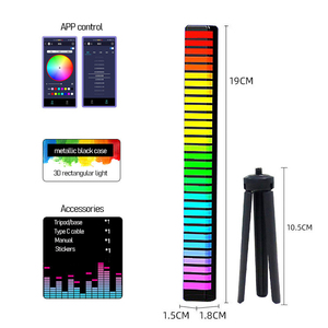 Nueva llegada RGB inalámbrico APP Control sonido activado LED Light <span class=keywords><strong>Bar</strong></span> Gaming Music Pickup Rhythm <span class=keywords><strong>EL</strong></span> productos - Product Image 4