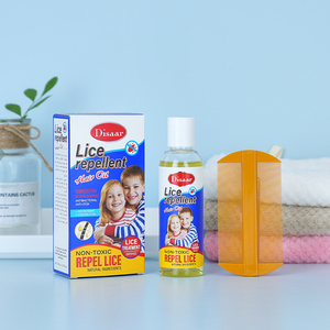 Aceite Capilar Repelente Natural de Piojos, Aceite de Menta y Coco, Cuidado del Cuero Cabelludo, Productos Fortalecedores y Suavizantes, Aceite Nutritivo para el Cabello - Product Image 1