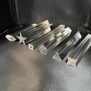 Forma su misura in plastica acrilico aste in acrilico solido alto chiaro aste Pmma Bar <span class=keywords><strong>Plexi</strong></span> <span class=keywords><strong>vetro</strong></span> per forme per la decorazione di illuminazione - Product Image 5