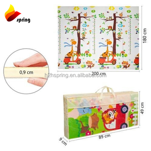 Le plus récent modèle personnalisé Non toxique Xpe bébé ramper tapis de jeu Double face épais pliant tapis de jeu pour bébé - Product Image 3