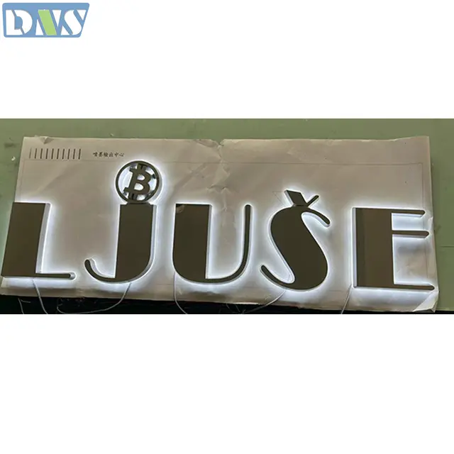 gold 3d letters for logo alphabet interior wall sticker mirror letter name words led acrylic edge sign