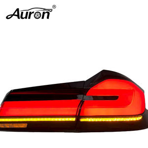 Accesorios para Auto Serie 5 G30, Conjunto de Luces Traseras LED Completas con Lente Transparente 18-20, Plug & Play LCI, Luces de Freno e Intermitentes - Product Image 1