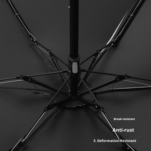 Mini Iron Tube Manual Three-folding <b>Sunscreen</b> Umbrella Foldable Compact Portable Ring Handle Travel Sunny Rainy Umbrella - Product Image 5