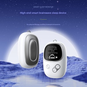 Nuevo Modelo de Marca Privada con Precio Controlado, Dispositivo de Sueño 2 en 1 con Clip para la Oreja + Dispositivo Portátil de Ondas Cerebrales, Recargable, con Pantalla LED LCD para el Hogar - Product Image 4