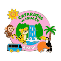 Décapsuleur en métal écologique personnalisé d'usine, Brésil Rio de Janeiro Christ Réédificateur, avec design drapeau souvenir et aimant souvenir de la foi