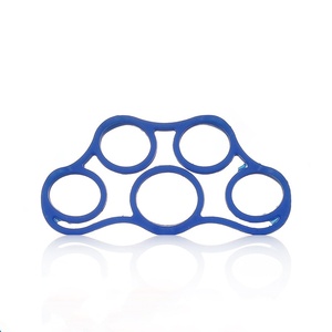 Usine en gros Logo personnalisé cinq doigts formateur Silicone main force anneau pour bras exercice poignées - Product Image 6