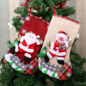 Christmas Stockings <b>Knit</b> Christmas Stockings Christmas Decorations <b>Bags</b> - Product Image 2