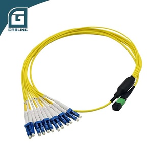 Gcabling LSZH Jacket Fiber Optic Patch Cord 12 Core Sm Mpo-mpo Patchcord Trunk Patch Cord <span class=keywords><strong>Free</strong></span> <span class=keywords><strong>Cable</strong></span> for FTTH FTTB FTTX Network - Product Image 1