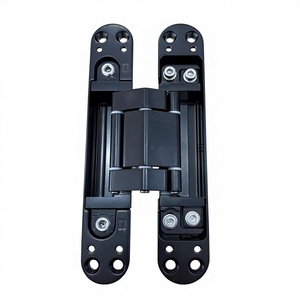 Modernes Unsichtbares Türscharnier Faltbar Verdeckt 3D Verstellbar Zinklegierung 100 KG Tragkraft Verstecktes Türscharnier für Außentüren aus Holz - Product Image 1